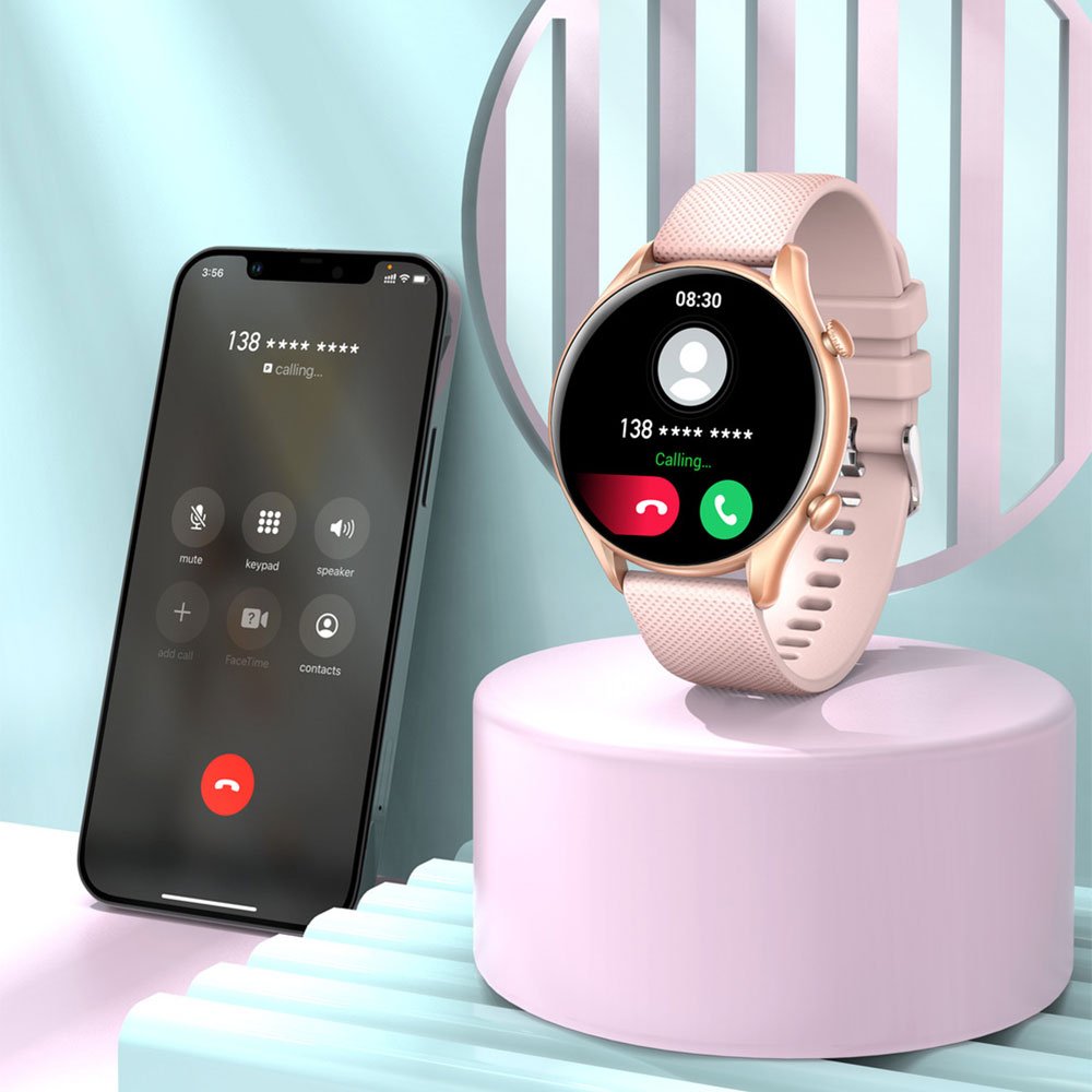 OEM Round Smart Watch 1.32" 360*360 Pixel Display Fitness Tracking Smartwatch 2022
