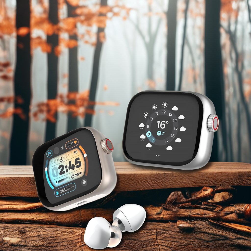 High Quality ENC ANC True Wireless TWS Noise Cancelling Earbuds Multifunctional Smart Watch With Headphones