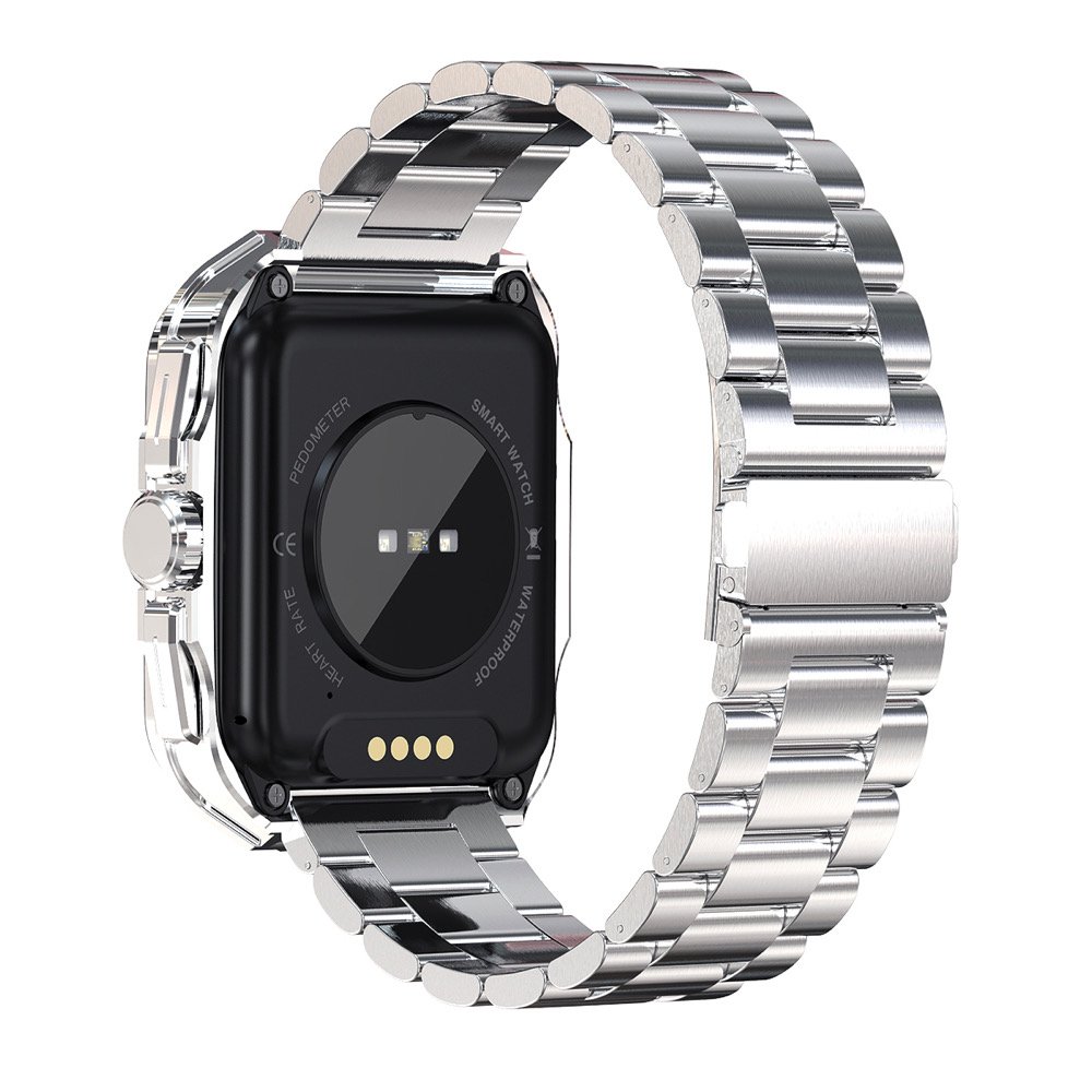 Steel Band Smartwatch 1.32 Inch I92 Touch Screen Heart Rate Blood Pressure Oxygen Monitoring Smart Watch
