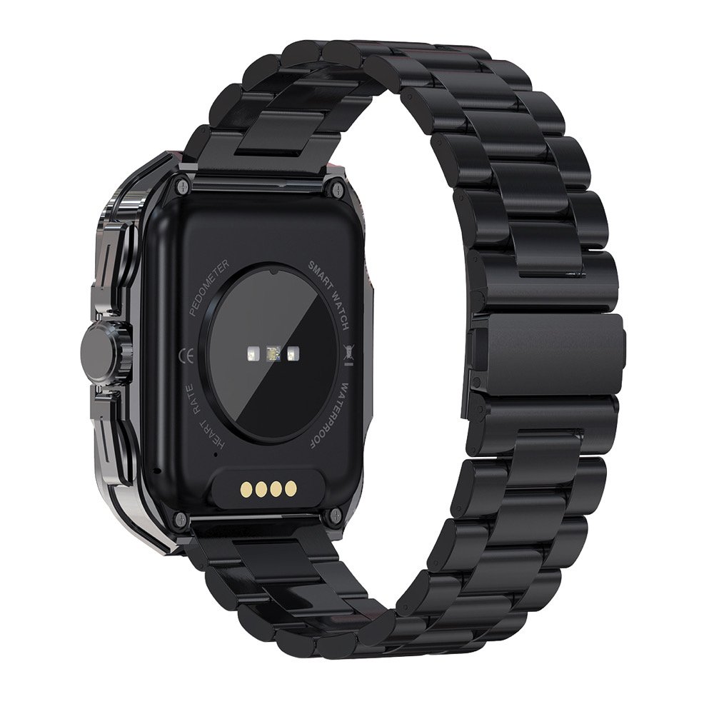 Steel Band Smartwatch 1.32 Inch I92 Touch Screen Heart Rate Blood Pressure Oxygen Monitoring Smart Watch