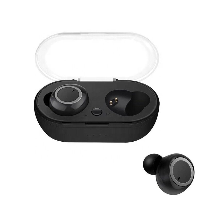 Tws noise cancelling black sport ear buds earphone w1 tws2 y50 true wireless gaming mini audifonos audionic earbuds headphone