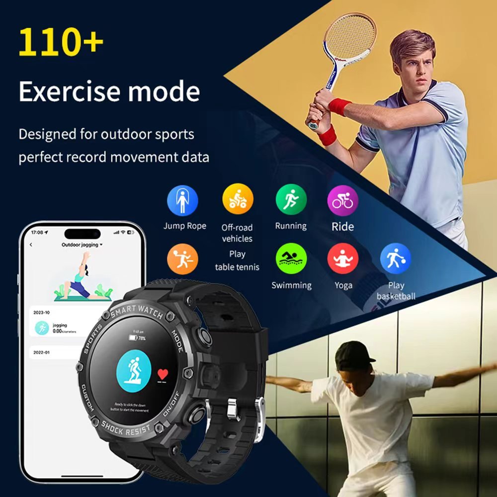 GM6 Outdoor 1.53" Relojes inteligentes Smartwatch 2024 Mujer Hombre Montres intelligentes Waterproof Fashion Sports Smart watch