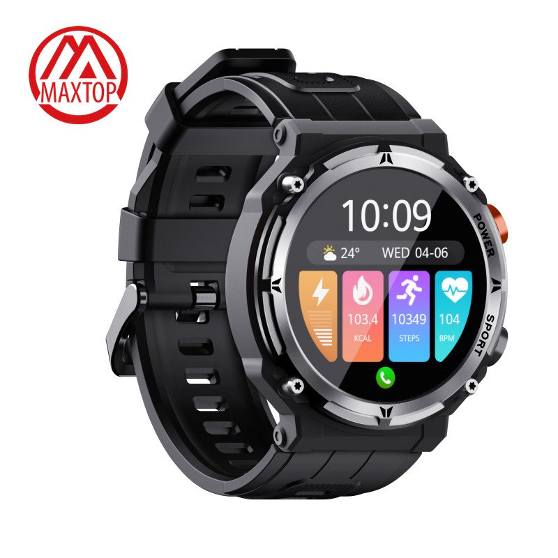 Maxtop Blood Pressure Monitors Fitness Tracker Sport Wearable Devices Mobile Digital Smart Watch
