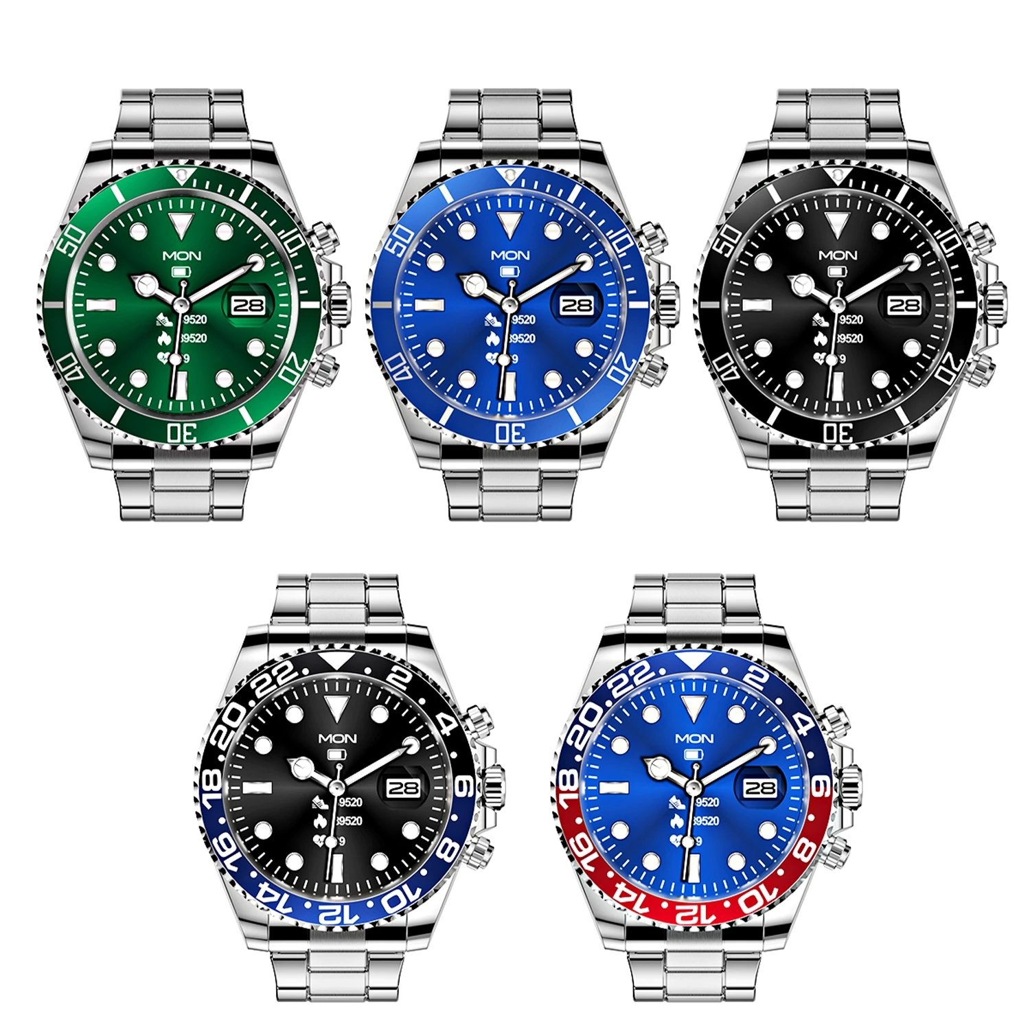 2023 Smart Watch Men Multifunction Smartwatch Fitness Sports Waterproof Watches AW12 Steel Wrist Clock BT Call Connected
