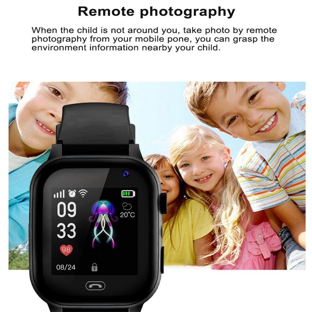 Kids Smart Watch SOS GPS Location Video Call Sim Card For Children SmartWatch Camera Waterproof Watch For Boys Girls Present
