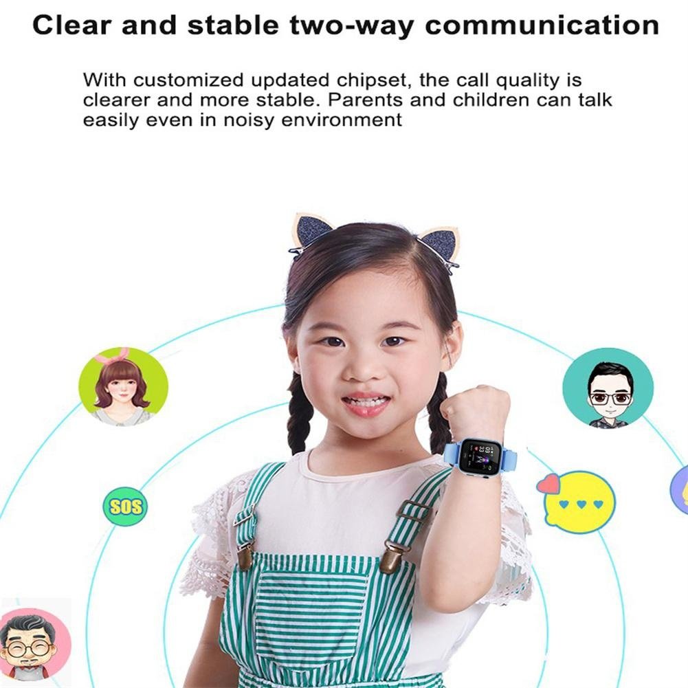Kids Smart Watch SOS GPS Location Video Call Sim Card For Children SmartWatch Camera Waterproof Watch For Boys Girls Present
