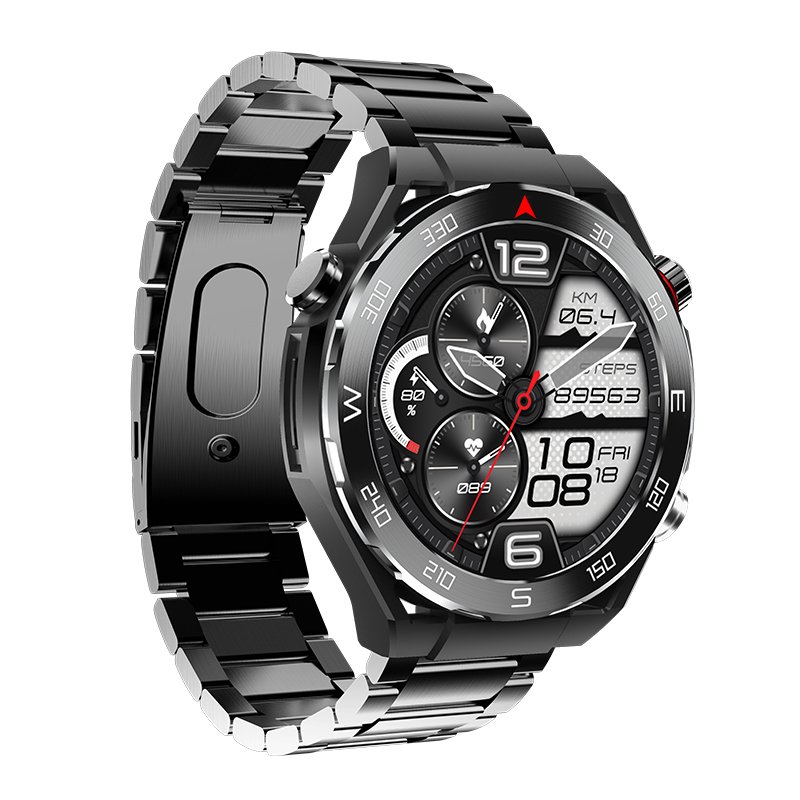 HW5 Ultimate Amoled smart watch 2024 1.52inch 480*480 sport fitness tracker Bed clock GPS pedometer Dock hw5ultimate smartwatch