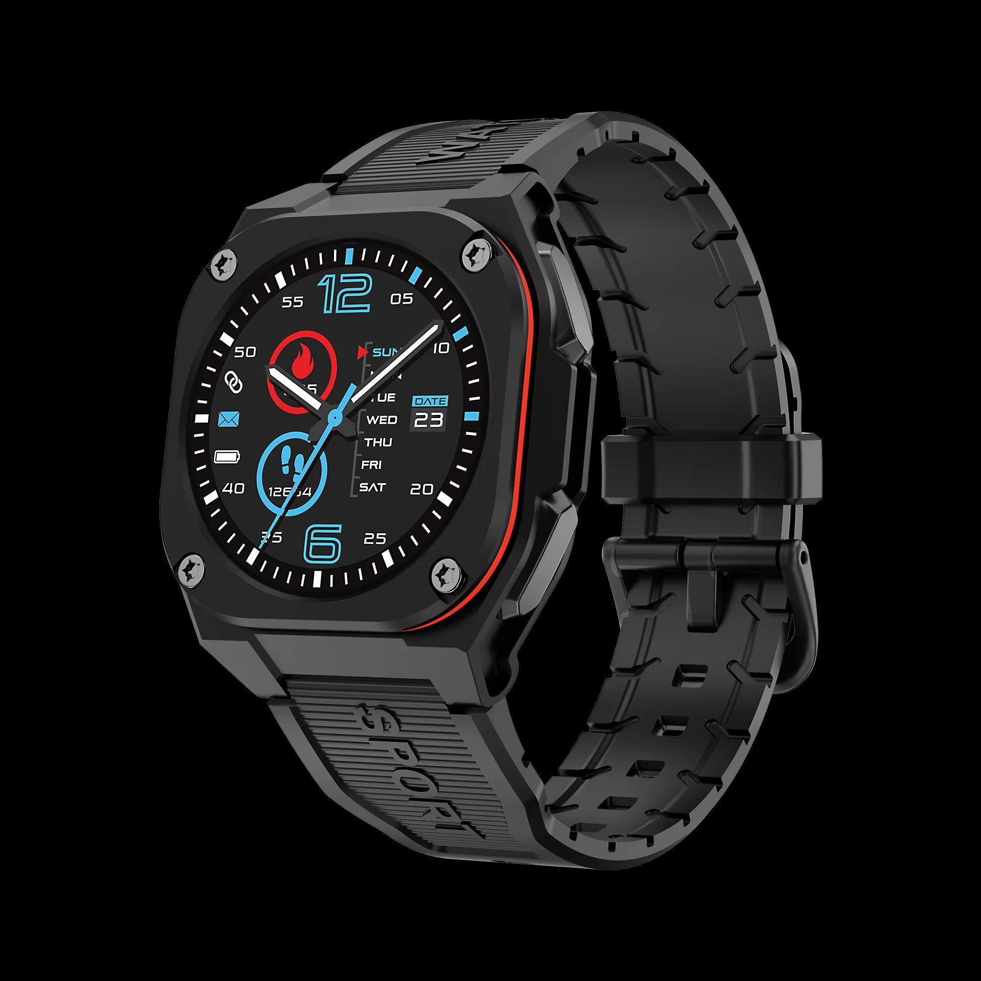 Translucent Super Cool Fashion Design B3 Watch 5ATM Waterproof 300mAh Large Battery Multi-Sport Mode Compass Custom Smart watch