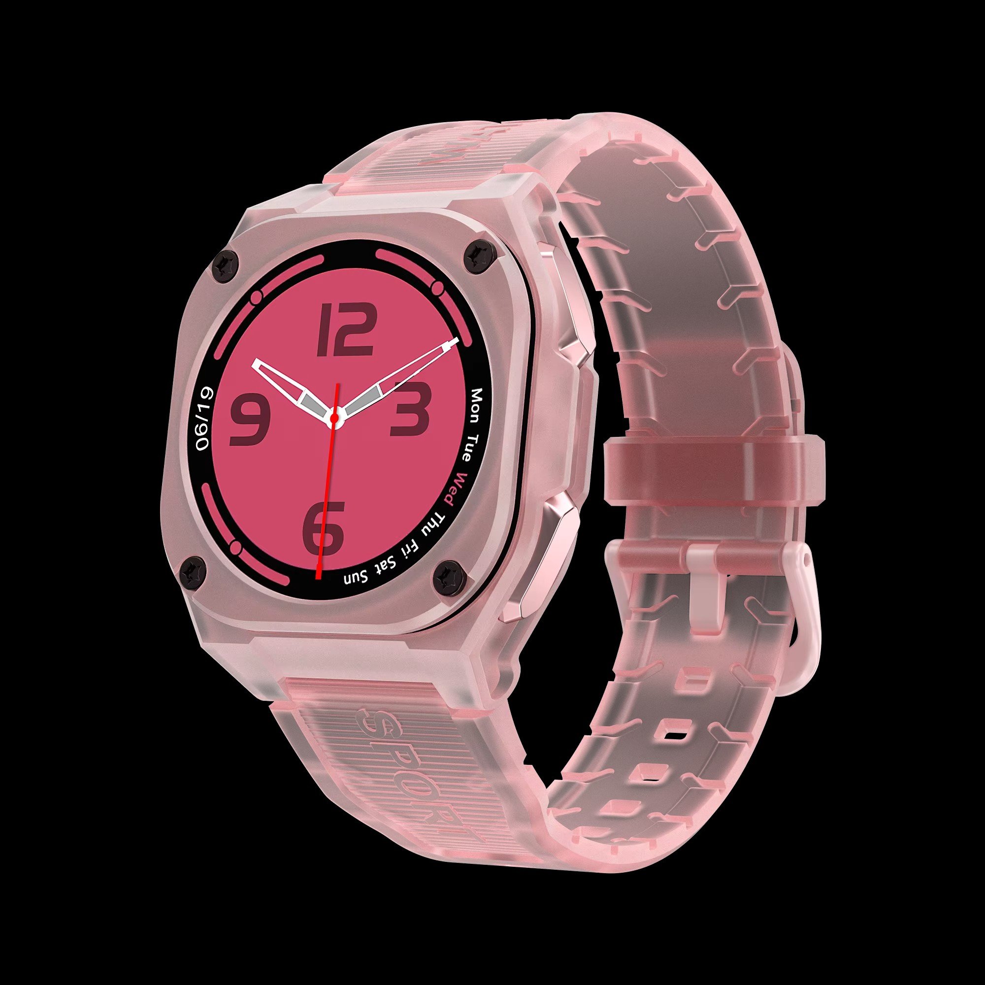 Translucent Super Cool Fashion Design B3 Watch 5ATM Waterproof 300mAh Large Battery Multi-Sport Mode Compass Custom Smart watch