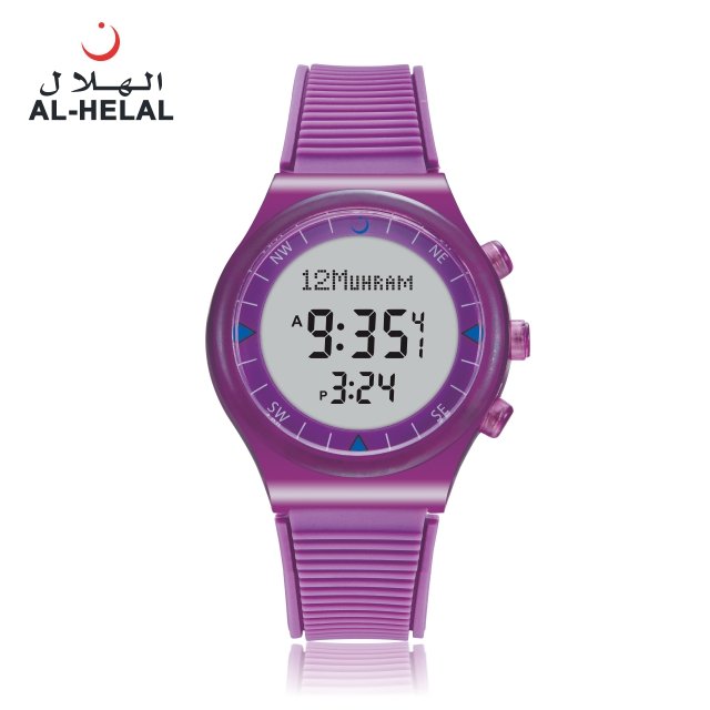 Al-helal muslim gift AE-316 alharamain watch azan alfajr watch islamic