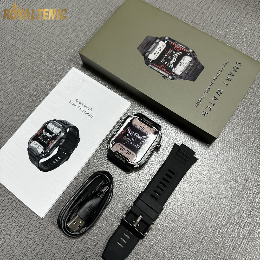 MK66 Three proof Health monitor Smartwatch Heart rate Reloj inteligente Montre intelligente Fitness tracker Smart watch for Men