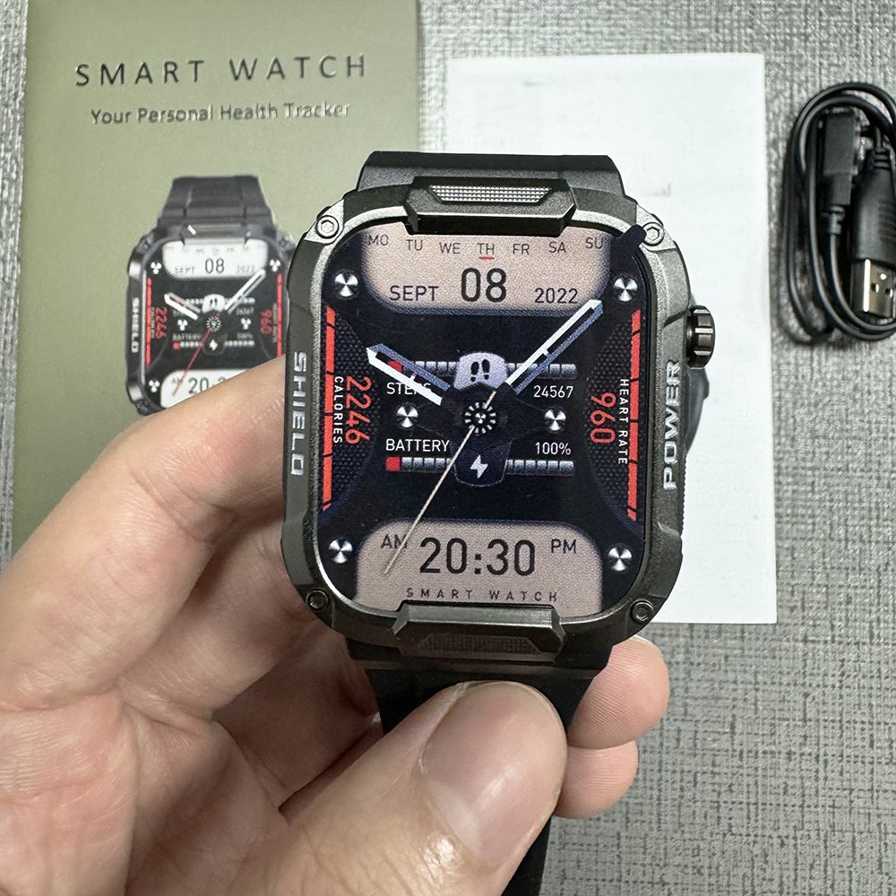 MK66 Three proof Health monitor Smartwatch Heart rate Reloj inteligente Montre intelligente Fitness tracker Smart watch for Men