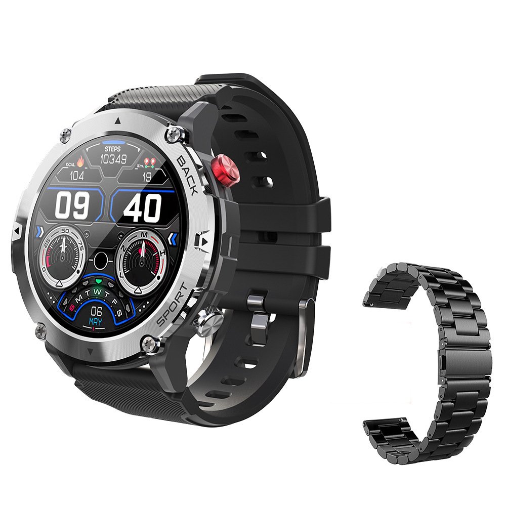 Yapears Custom 2022 New Arrivals C21 Waterproof Sport Outdoor Smart Watch For IOS Android Full Touch HD Round Screen Watch