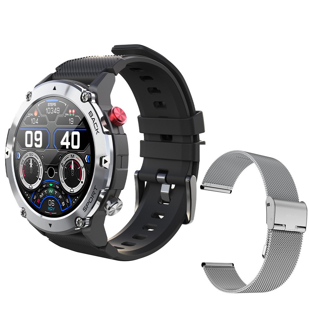 Yapears Custom 2022 New Arrivals C21 Waterproof Sport Outdoor Smart Watch For IOS Android Full Touch HD Round Screen Watch