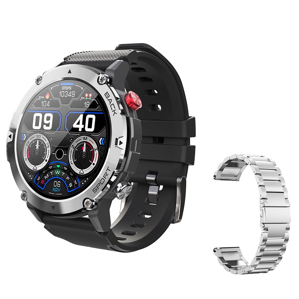 Yapears Custom 2022 New Arrivals C21 Waterproof Sport Outdoor Smart Watch For IOS Android Full Touch HD Round Screen Watch