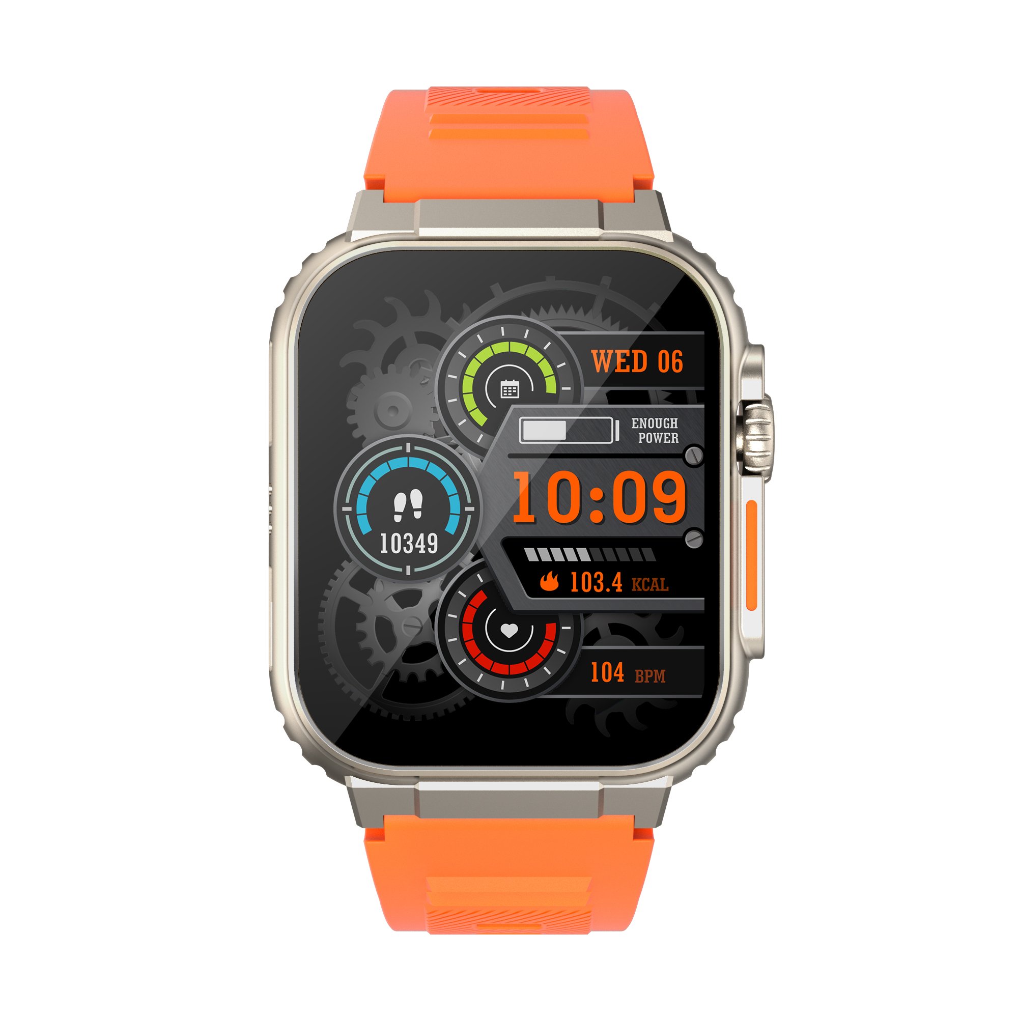 Smart Watches for Iwatch Waterproof IP68 IPS Display Android iOS Compatible Blood Oxygen Thermometer Sport Watch