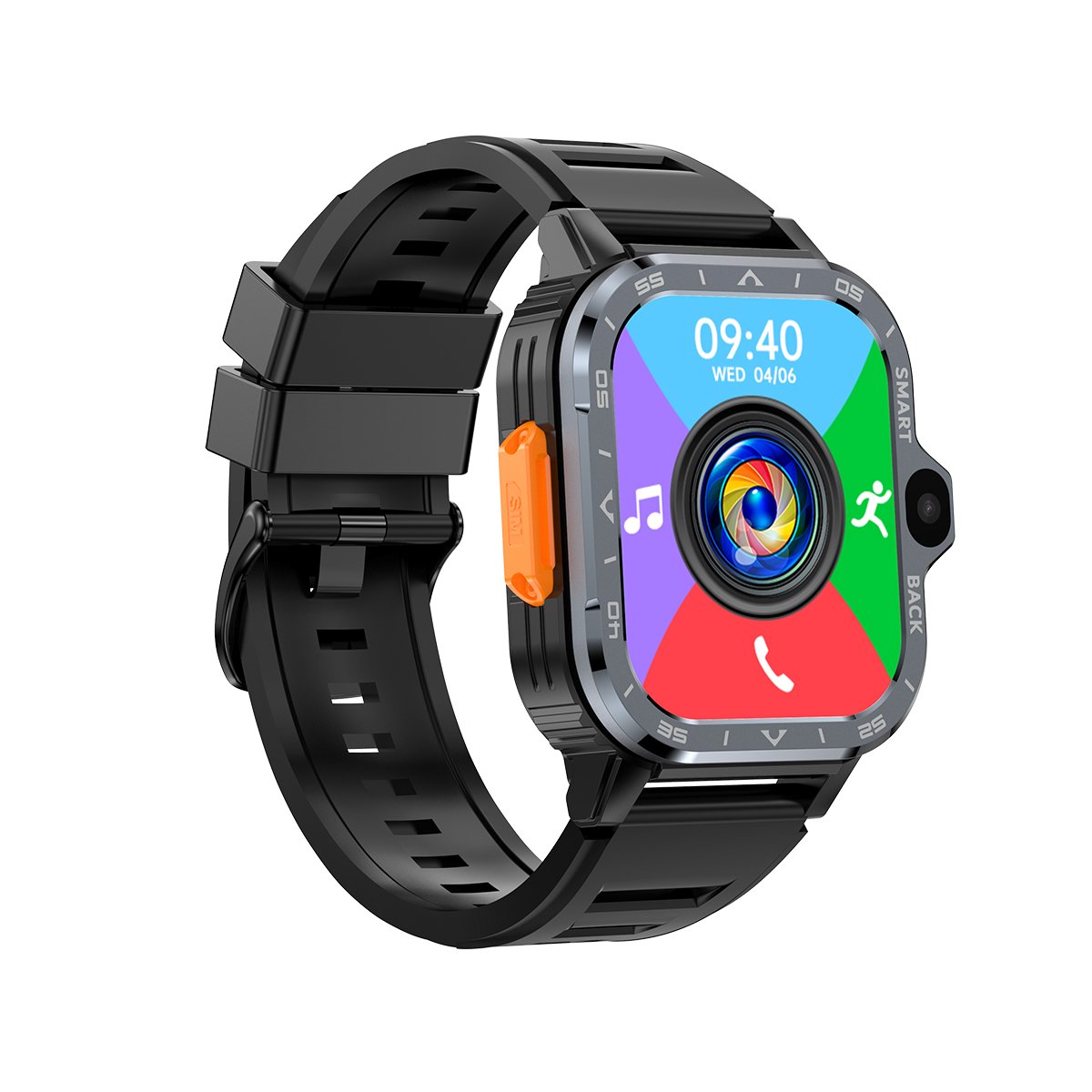 PGD Smartwatch GPS NFC 64GB ROM 4GB RAM SIM Card 4G Smartwatch 2.03 Inch HD Screen WIFI Camera Smart Watch PGD Watch