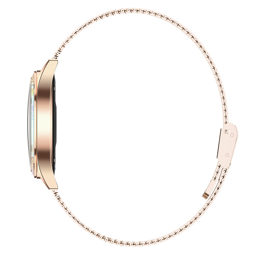 Kingwear kw20 Beautiful Modern Design Stainless Steel Ladies Heart Rate Blood Oxygen Monitoring Smart Watch OEM & ODM