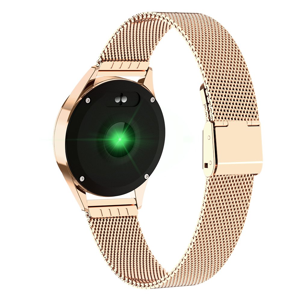 Kingwear kw20 Beautiful Modern Design Stainless Steel Ladies Heart Rate Blood Oxygen Monitoring Smart Watch OEM & ODM
