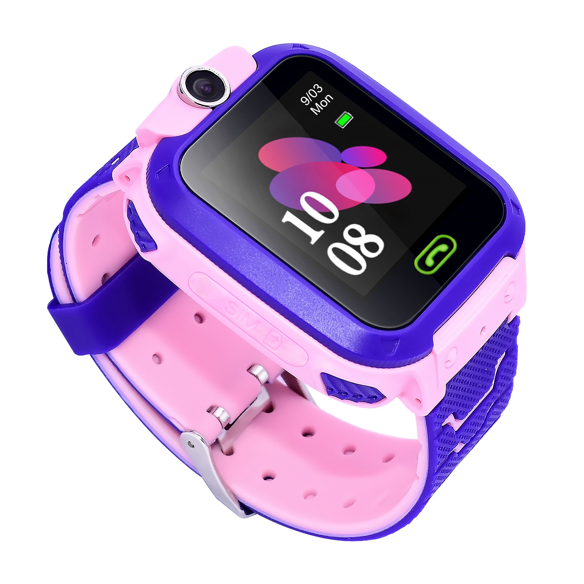 Alarm Waterproof Mobile Phone Call Wrist Android Anti Lost Child Gps Tracker Sos M Electronic Wrist Kids Smart Watch For Kids