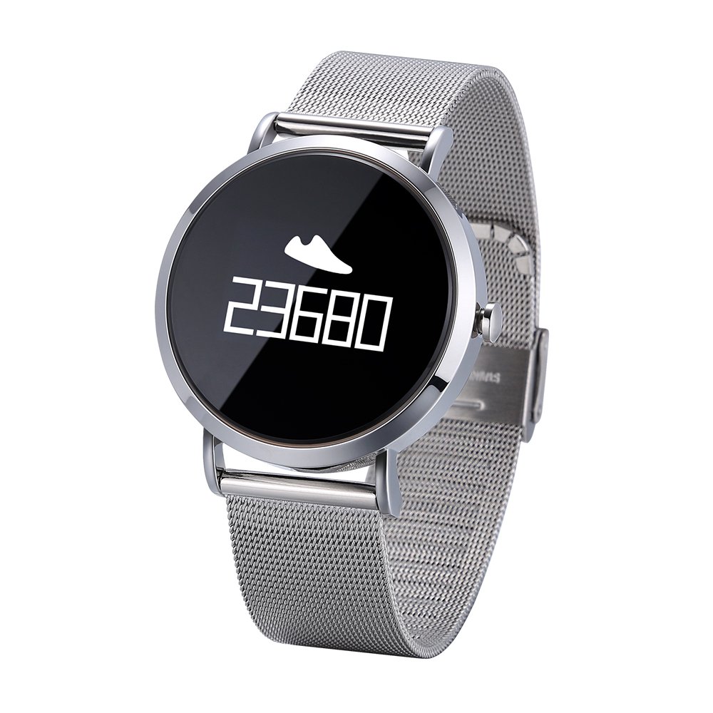 Fitness monitor ios smartwatch for men and women genuine leather strap reloj inteligente smart watch montre intelligente