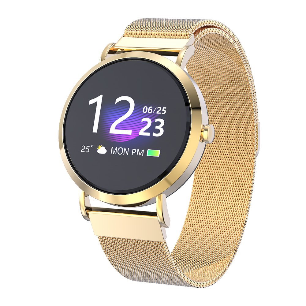 Fitness monitor ios smartwatch for men and women genuine leather strap reloj inteligente smart watch montre intelligente