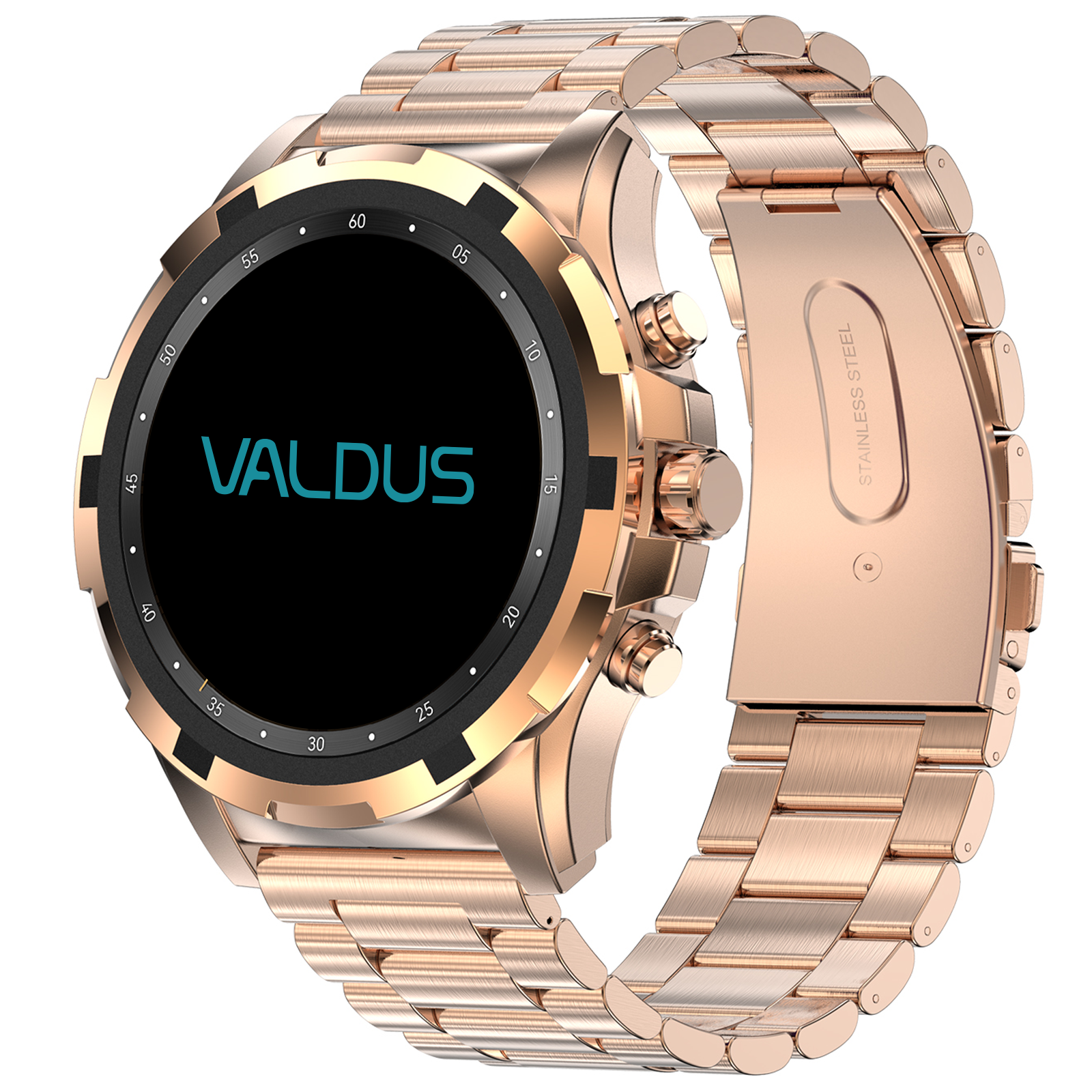 VALDUS Waterproof Breathing Training Fashion 390 mAh Battery Long Standby Smartwatch Weather Forecast VS43 Pro Smart Watch