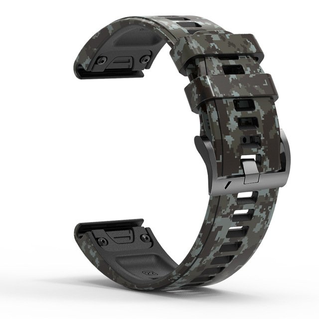 Silicone Quickfit Watchband Straps For Garmin Fenix 6X 7X 7 6 Pro 5 5X EPIX Smart Watch Easyfit Wrist Straps