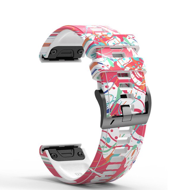 Silicone Quickfit Watchband Straps For Garmin Fenix 6X 7X 7 6 Pro 5 5X EPIX Smart Watch Easyfit Wrist Straps