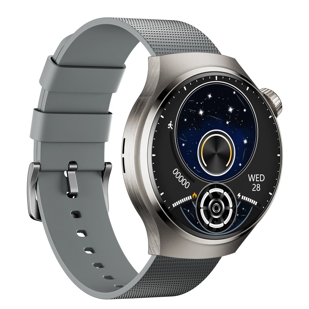 WS-19 Amoled smart watch 2023 business 1.43inch round screen BT call health watch for sport Heart rate monitoring
