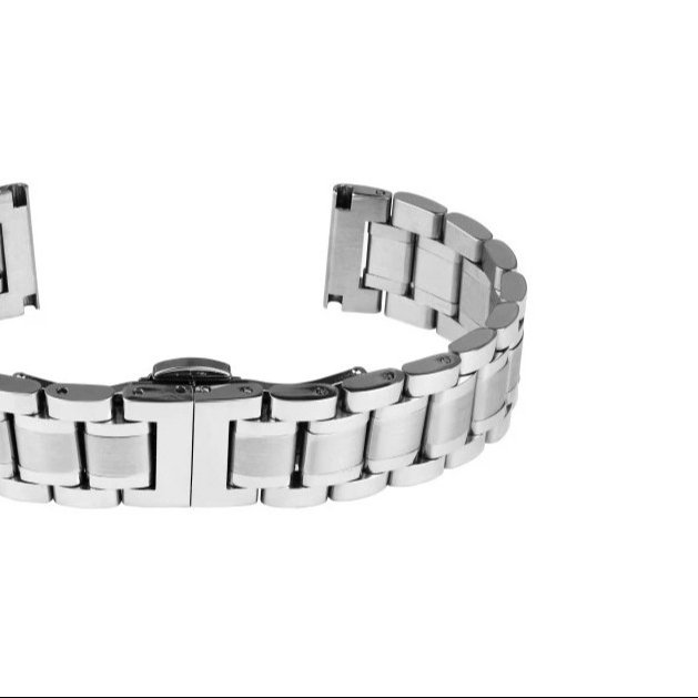 Luxury 18-22mm Stainless Steel Smart Watch Bands GD01500 Silver Metal Bracelet with 20mm & 49mm Sizes