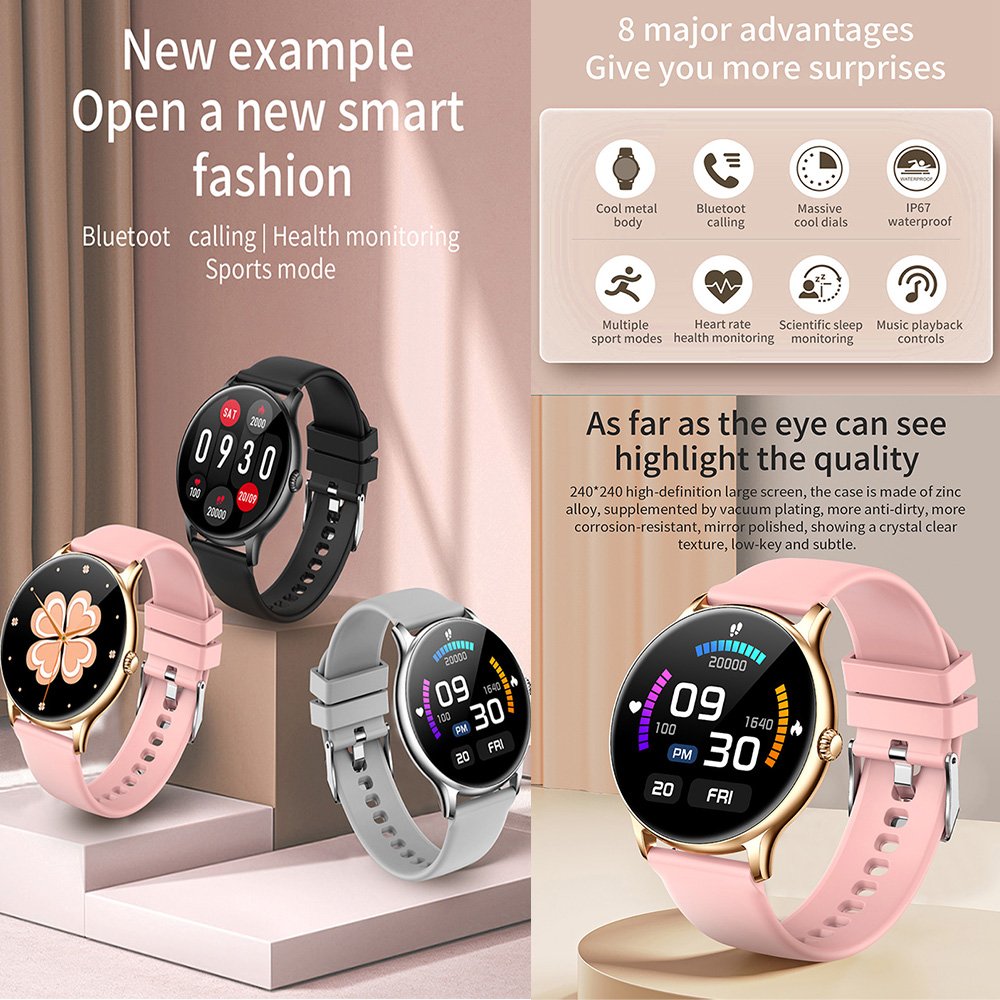 Latest Phone Calling Z12Pro Smartwatch Music Playing Sleep Heart Rate Monitoring Sport Fitness Tracker Z12 Pro Smart Watch