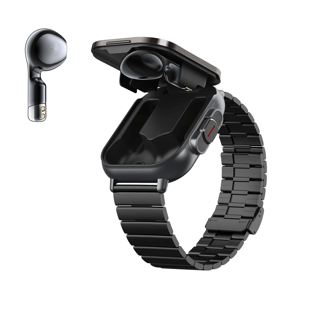 D8E Pro Max 2 in 1 Smartwatch TWS Earbuds 2024 Hot Sale High Quality Men Women Digital Sport D8E Smart Watch with Earphones