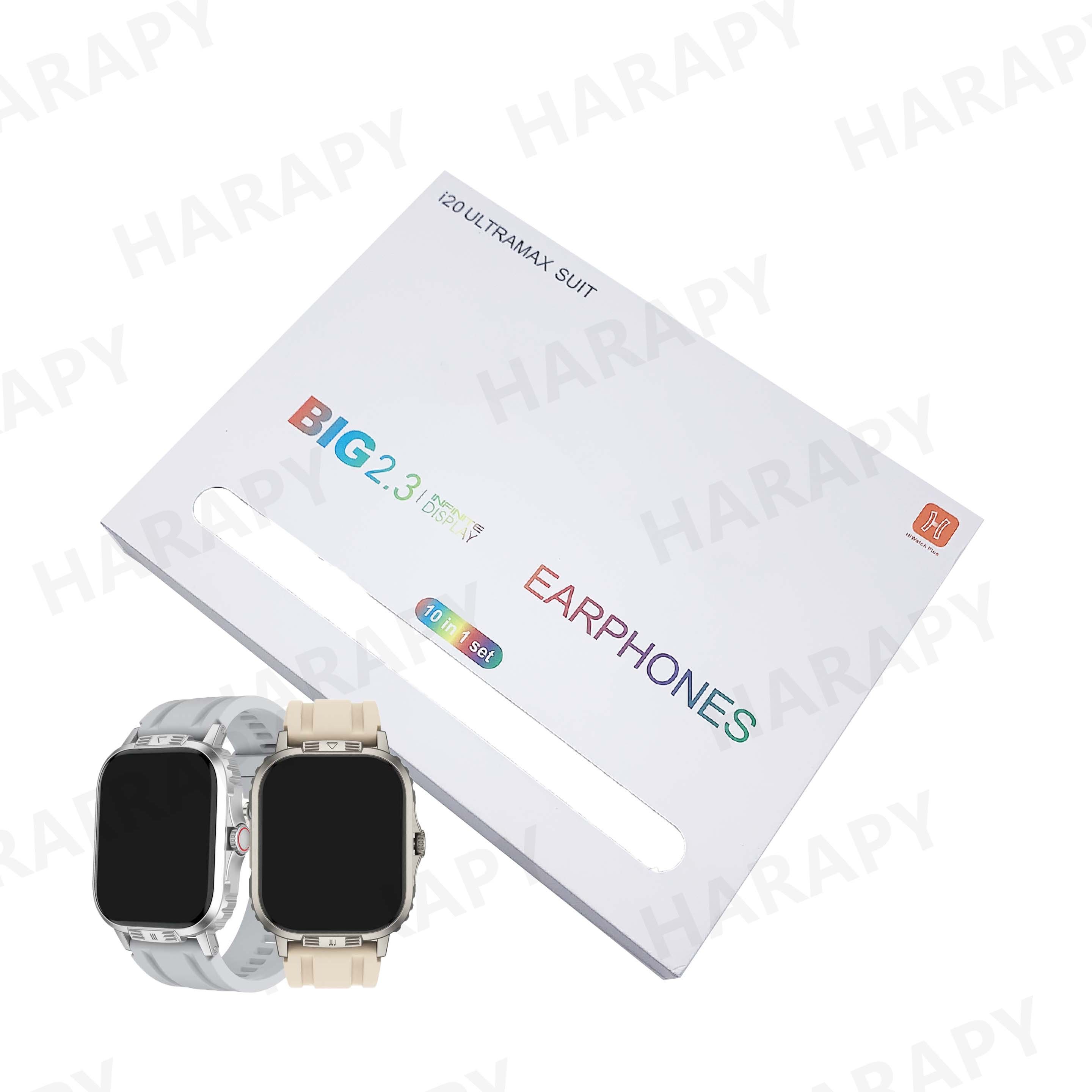 i20 ultra max suit smart watch With Earbuds 49MM 10in1 i20ultra smartwatch i30 i40 i50 i60 i70 i80 H20 extreme watches Series 9