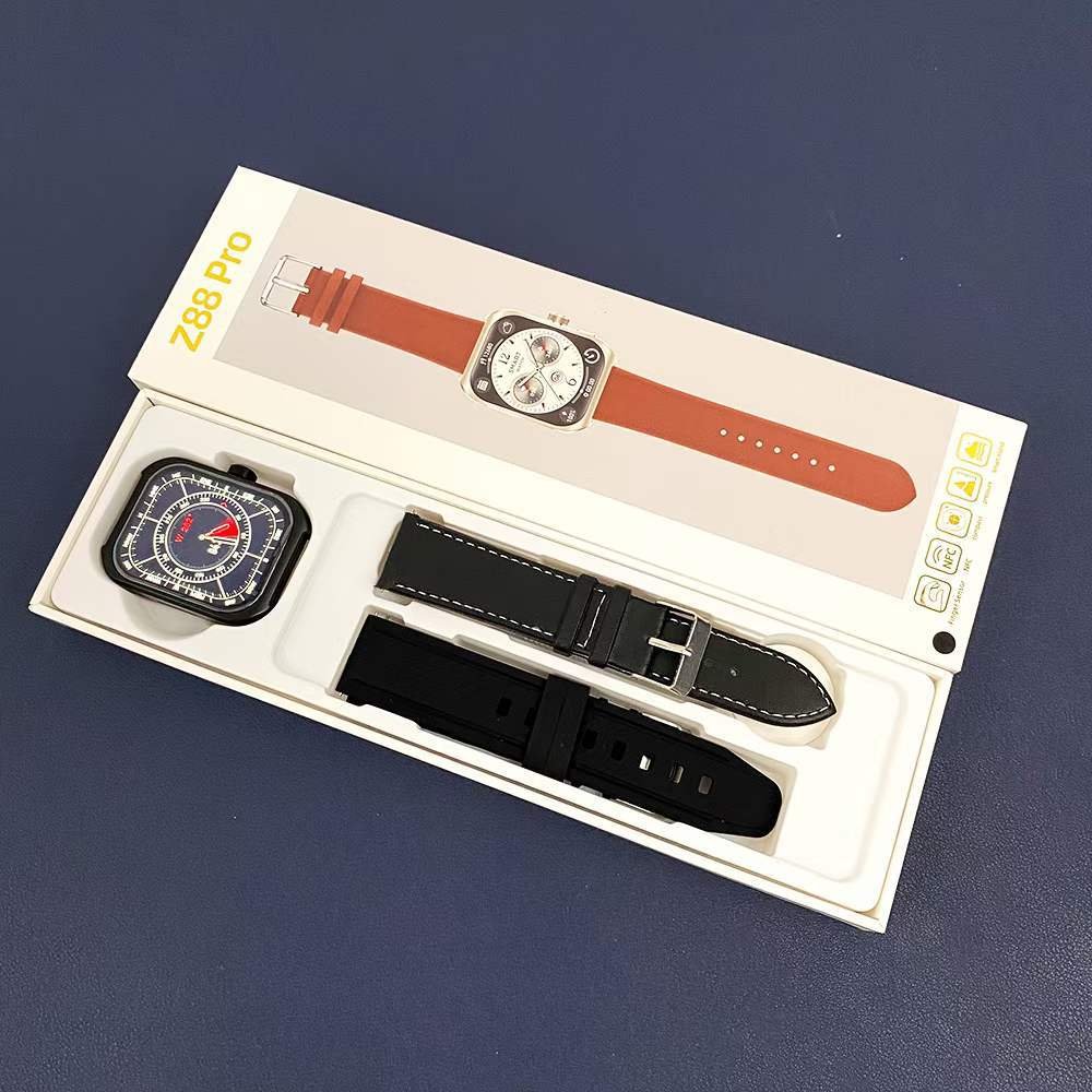 2024 Newest Reloj Inteligente Z88 Pro Smartwatch Men 2.1HD Inch Large Screen RDFit Smart Watch for Sports NFC 128MB Z88Pro