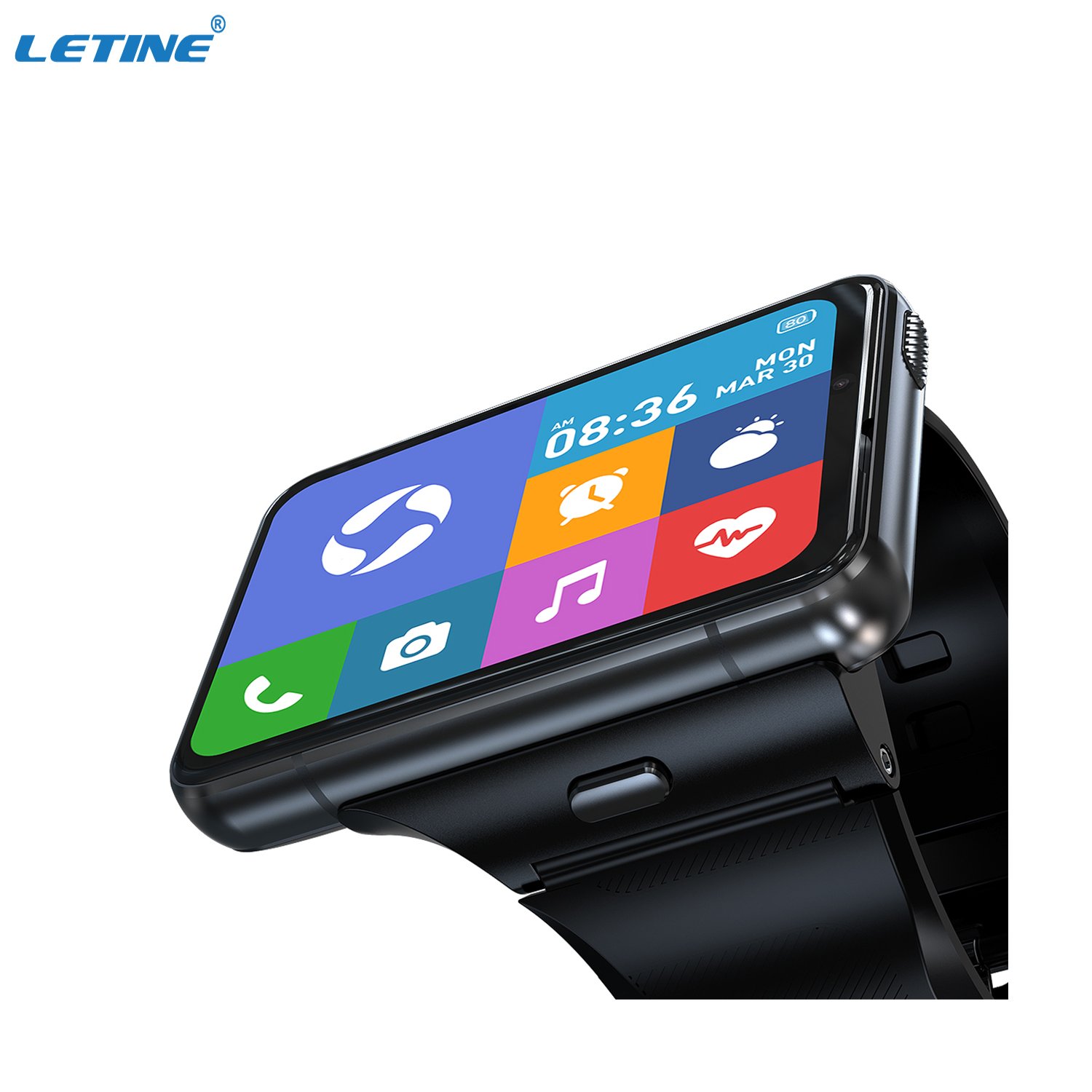 2024 Fashion Smart Watch 4G Sim Card Android Smartwatch Women Men Fashion Black Smart Watch