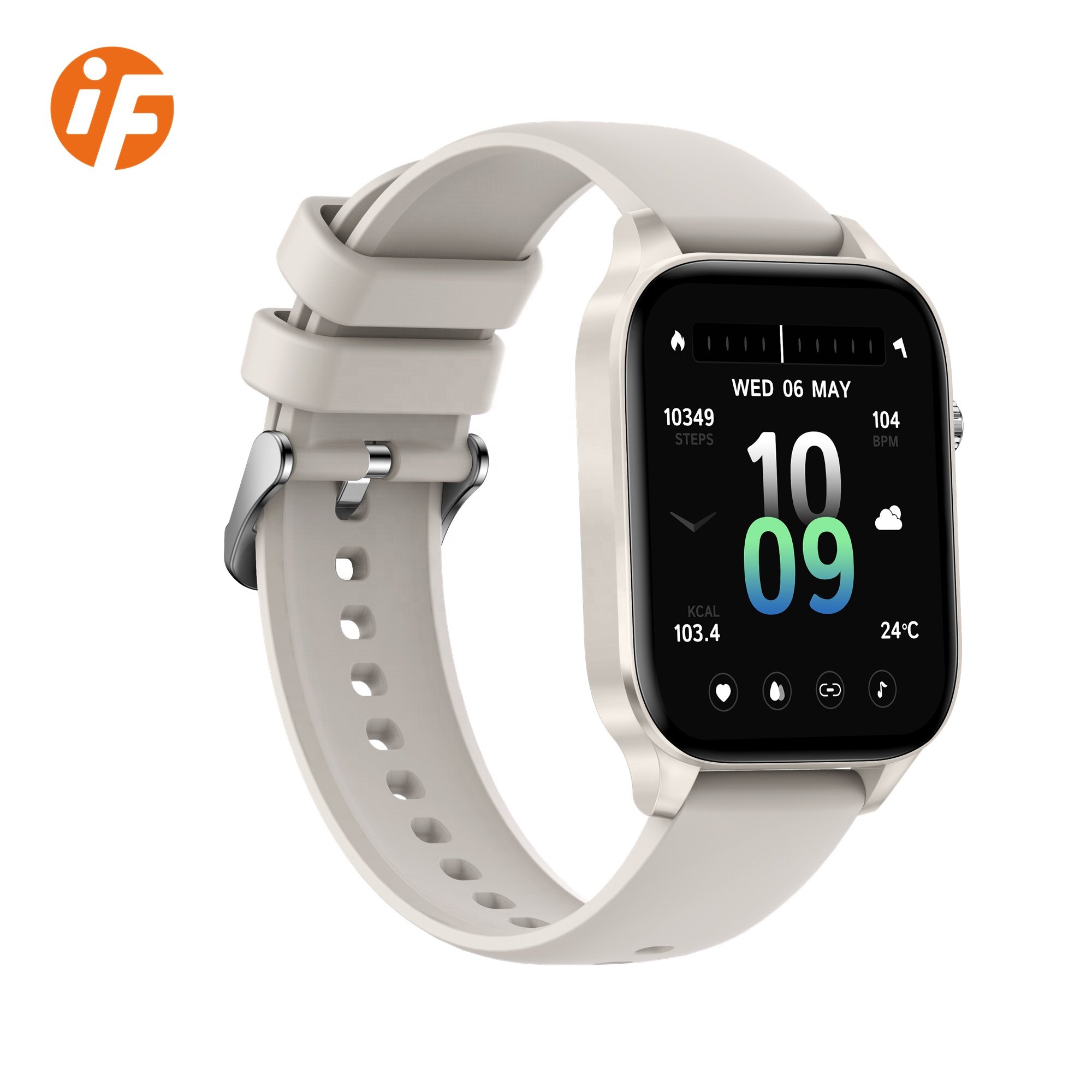 2023 New INNOFOVO Reloj Smart Watch 1.85'' Big Screen Health Monitoring Fitness Tracker Smartwatches