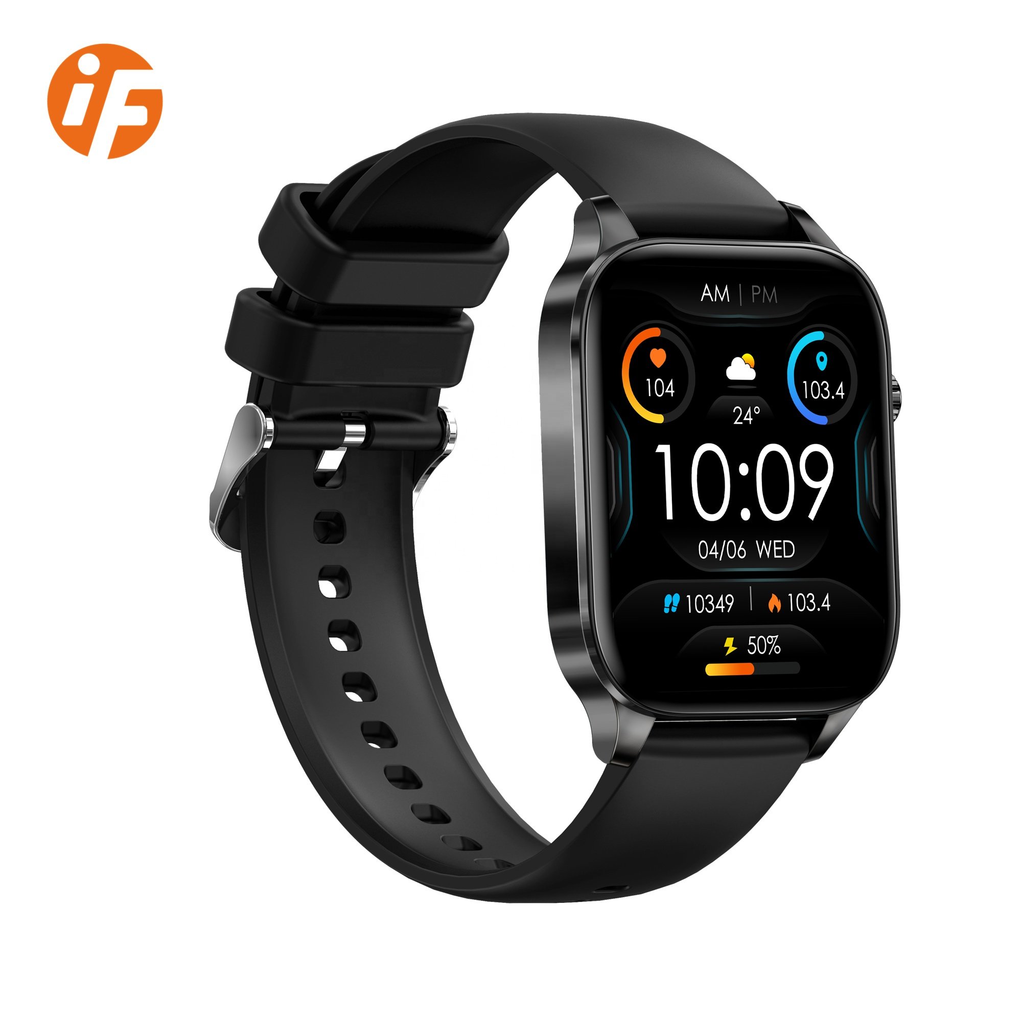 2023 New INNOFOVO Reloj Smart Watch 1.85'' Big Screen Health Monitoring Fitness Tracker Smartwatches