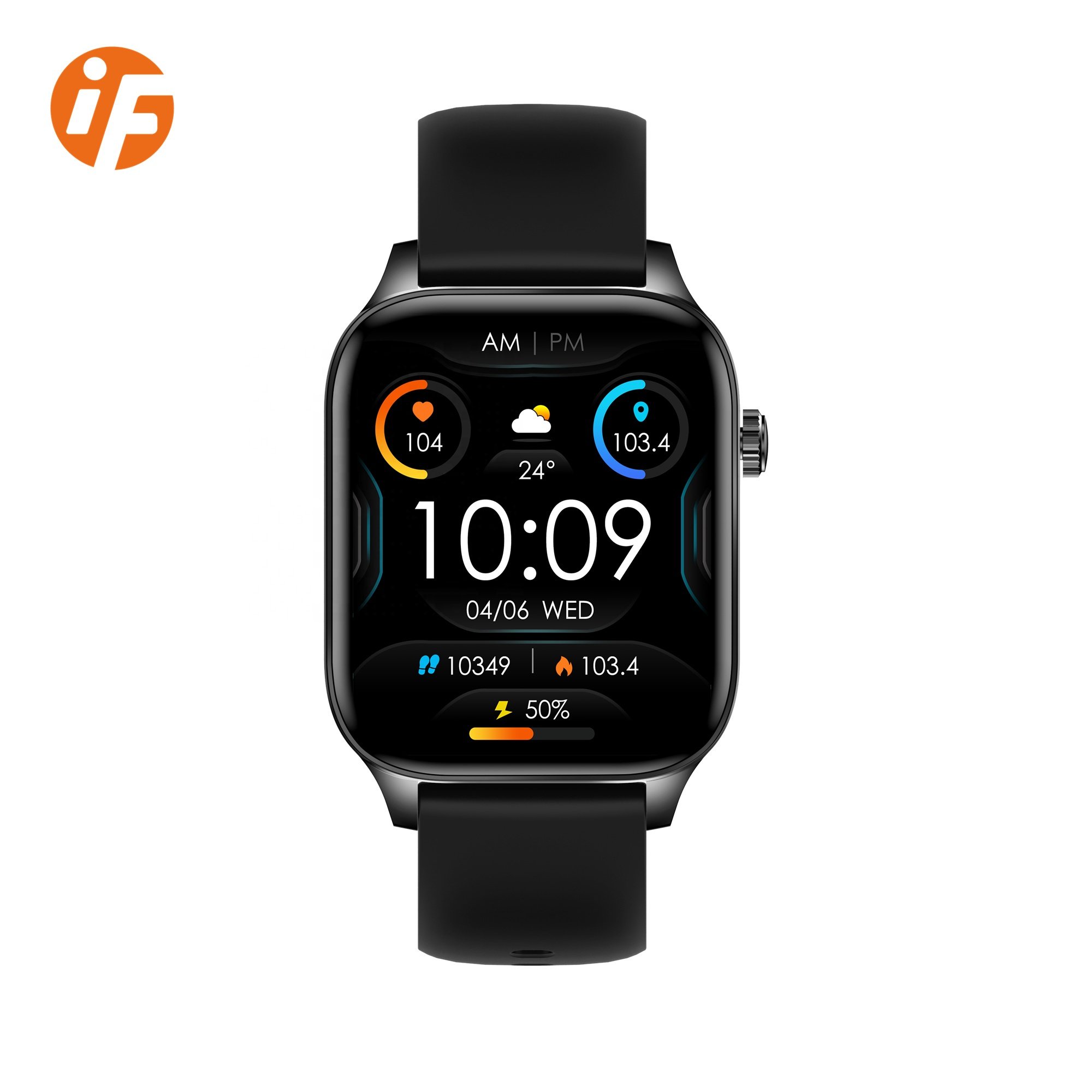 2023 New INNOFOVO Reloj Smart Watch 1.85'' Big Screen Health Monitoring Fitness Tracker Smartwatches