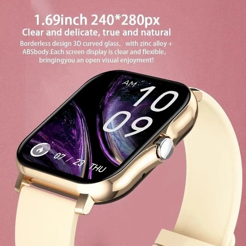 Y13 BW0242 Reloj Inteligente 2024 Smart Watch Fashion Custom Dial Heart Rate Smartwatch Voice Assistant Phone Call Smart Watch