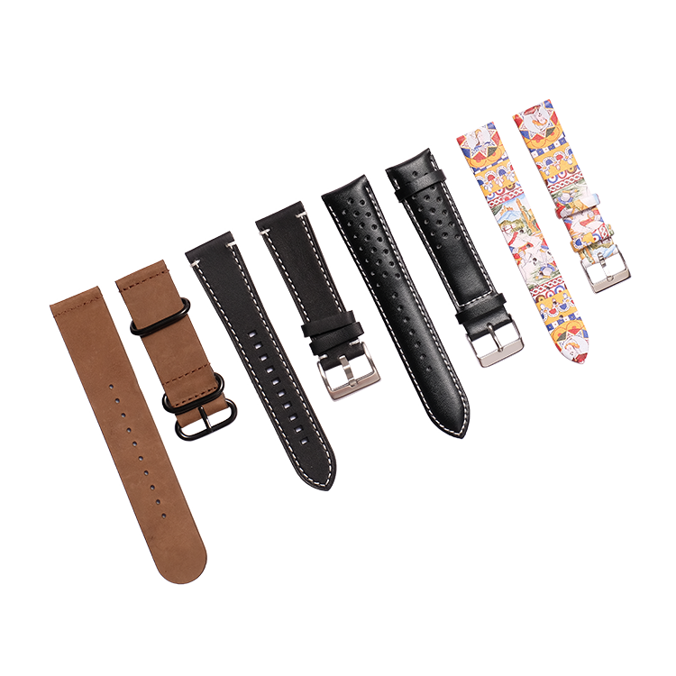 Correas De Reloj Inteligente Watchband 24Mm Watch Strap Vegan Leather Straps Watches Men Brand For Smart Watch band