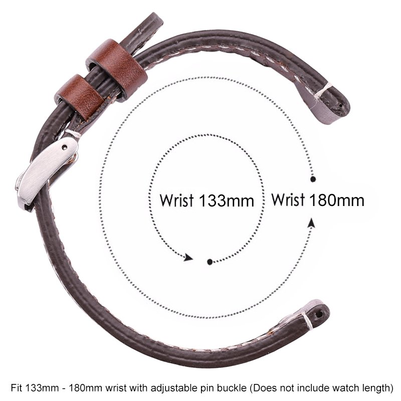 Correas De Reloj Inteligente Watchband 24Mm Watch Strap Vegan Leather Straps Watches Men Brand For Smart Watch band