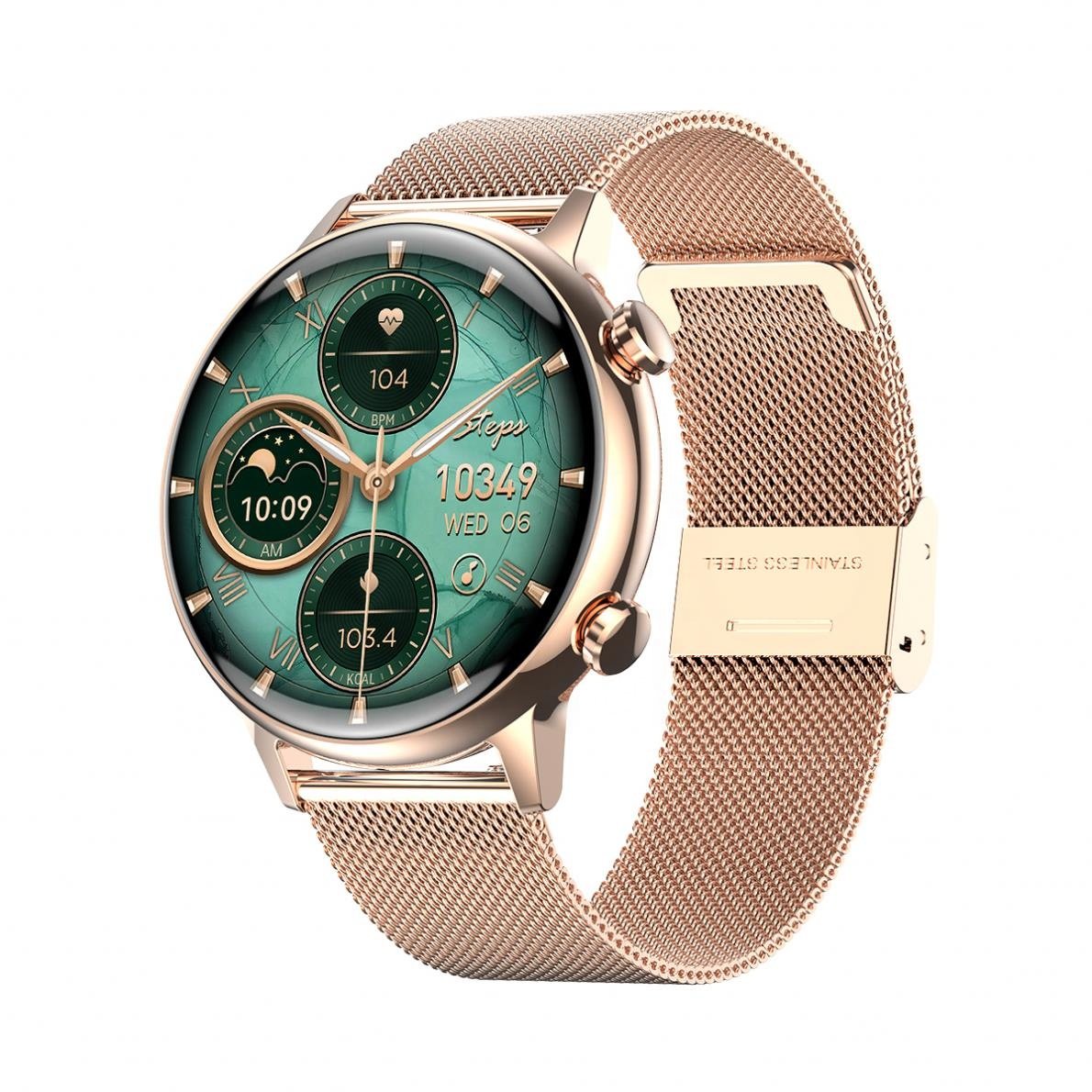 Fashion Ladies Smartwatch HK39 AMOLED Screen 1.1 inch Calling Smart Watch Heart Rate Sleep Monitor Women Smart Watch IP68