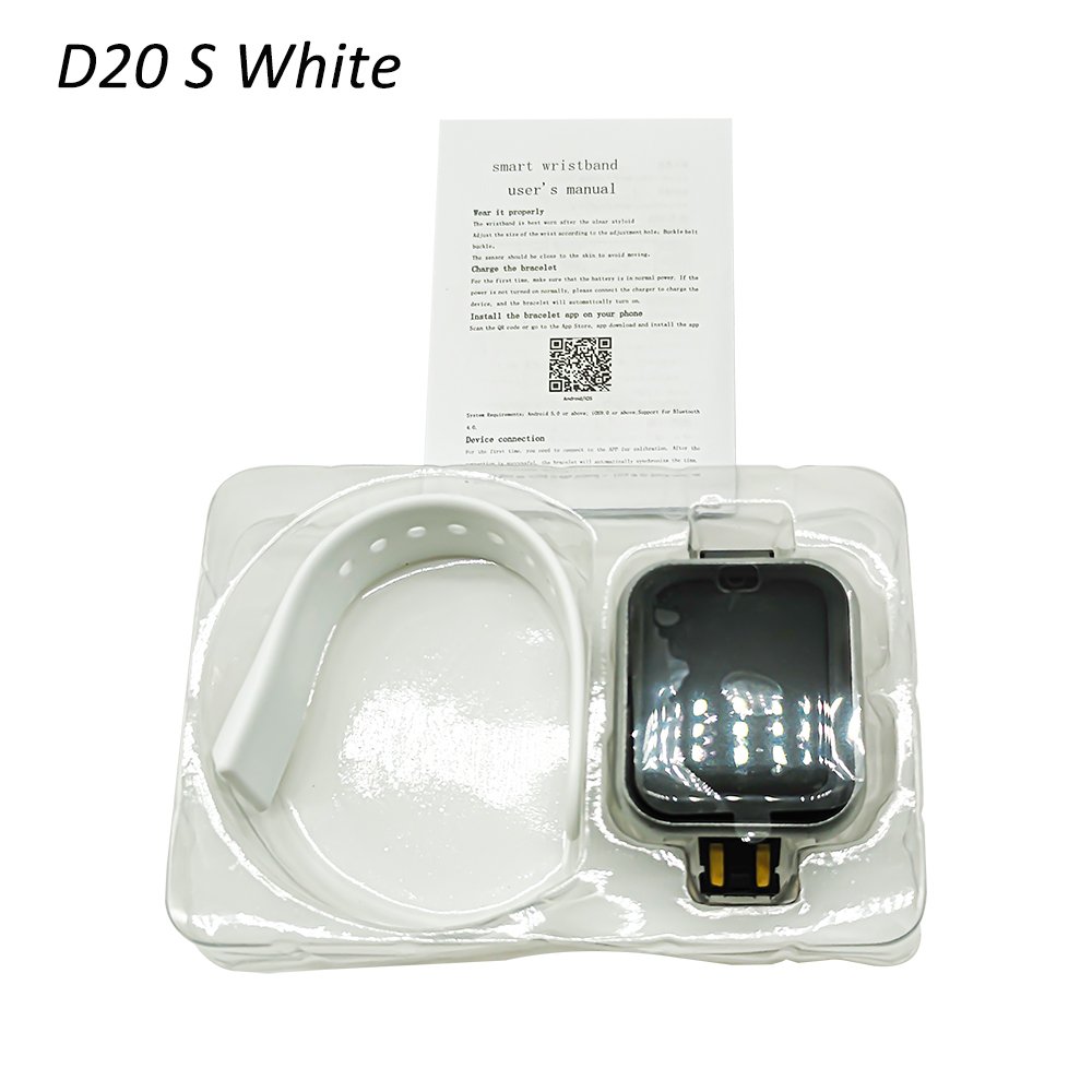 2024 HYX Factory Wholesale Smartwatch d20 Smart Clock Waterproof Smart Watch y68 d20 For Men Women