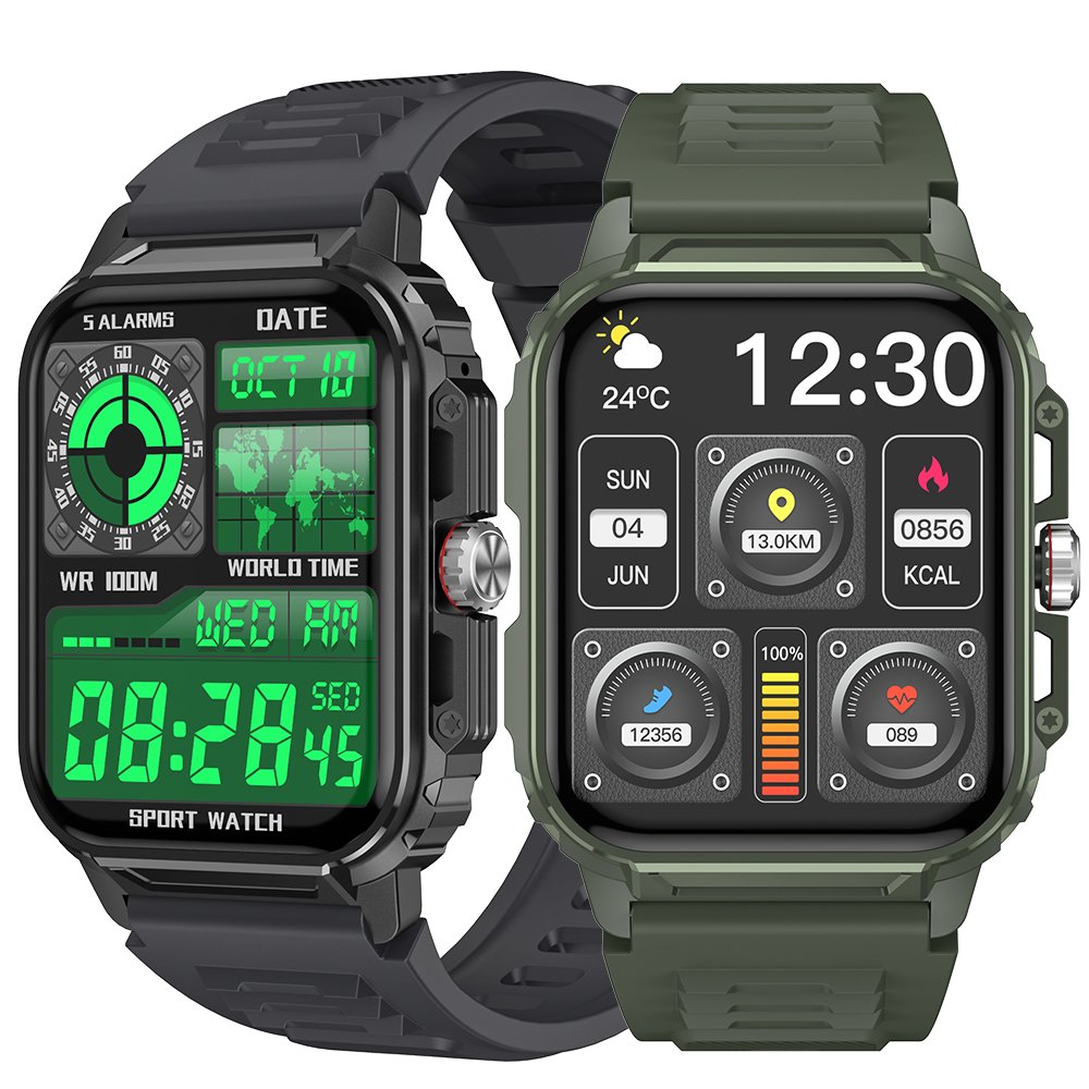 Y1 square smart watch 2023 heart rate smart bracelet with Pedometer Sedentary smartwatch make calls and receive messages