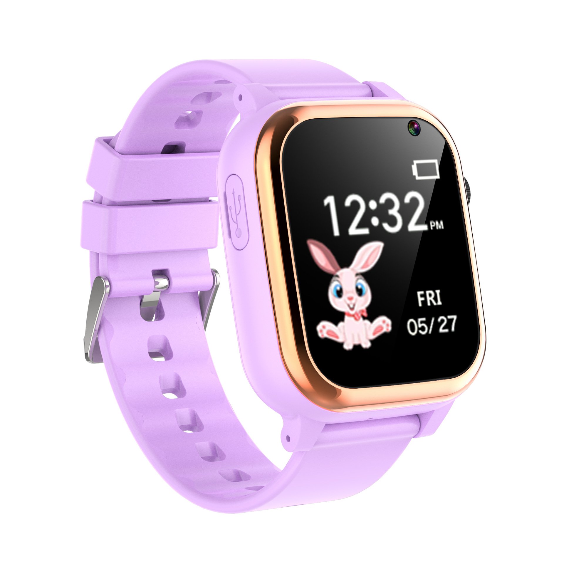 Kids 4G Smart Watch Android Video Call Sim Card Waterproof 1.44 inch Screen GPS Smartwatch for Girls Boys