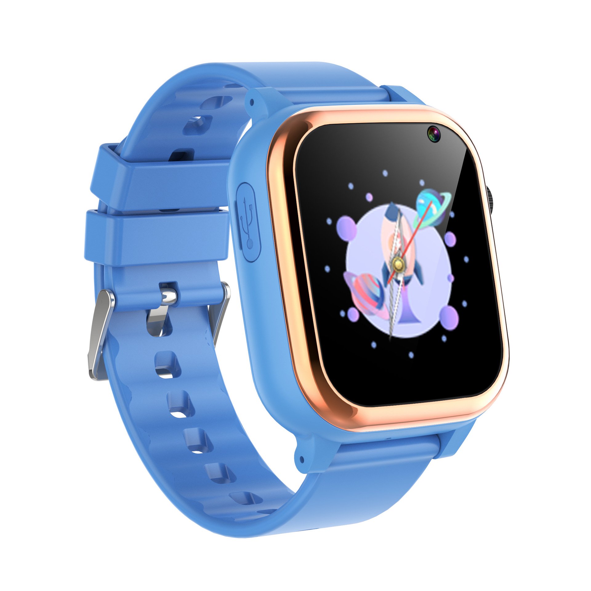 Kids 4G Smart Watch Android Video Call Sim Card Waterproof 1.44 inch Screen GPS Smartwatch for Girls Boys