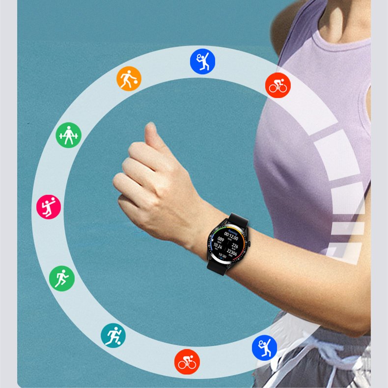 Smart Watches for Women Man Answer Call Smartwatch message Notification Waterproof IP67 ECG Custom Watchface Fitness Tracker