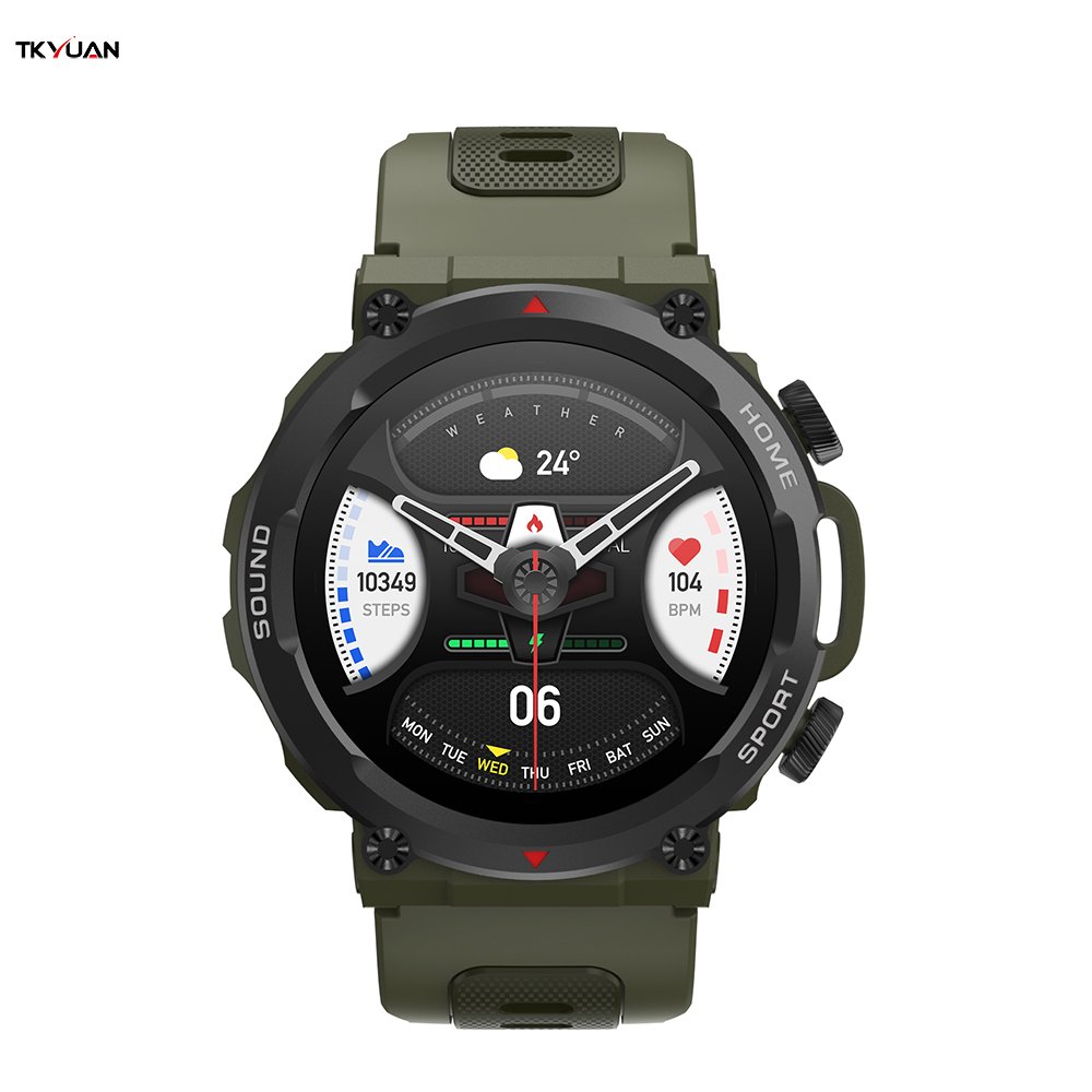 TKYUAN Sport Smartwatch Luxury Ce Rohs Waterproof Digital Big Touch Screen Display Sport Smart Wrist Bracelet Smart Watch