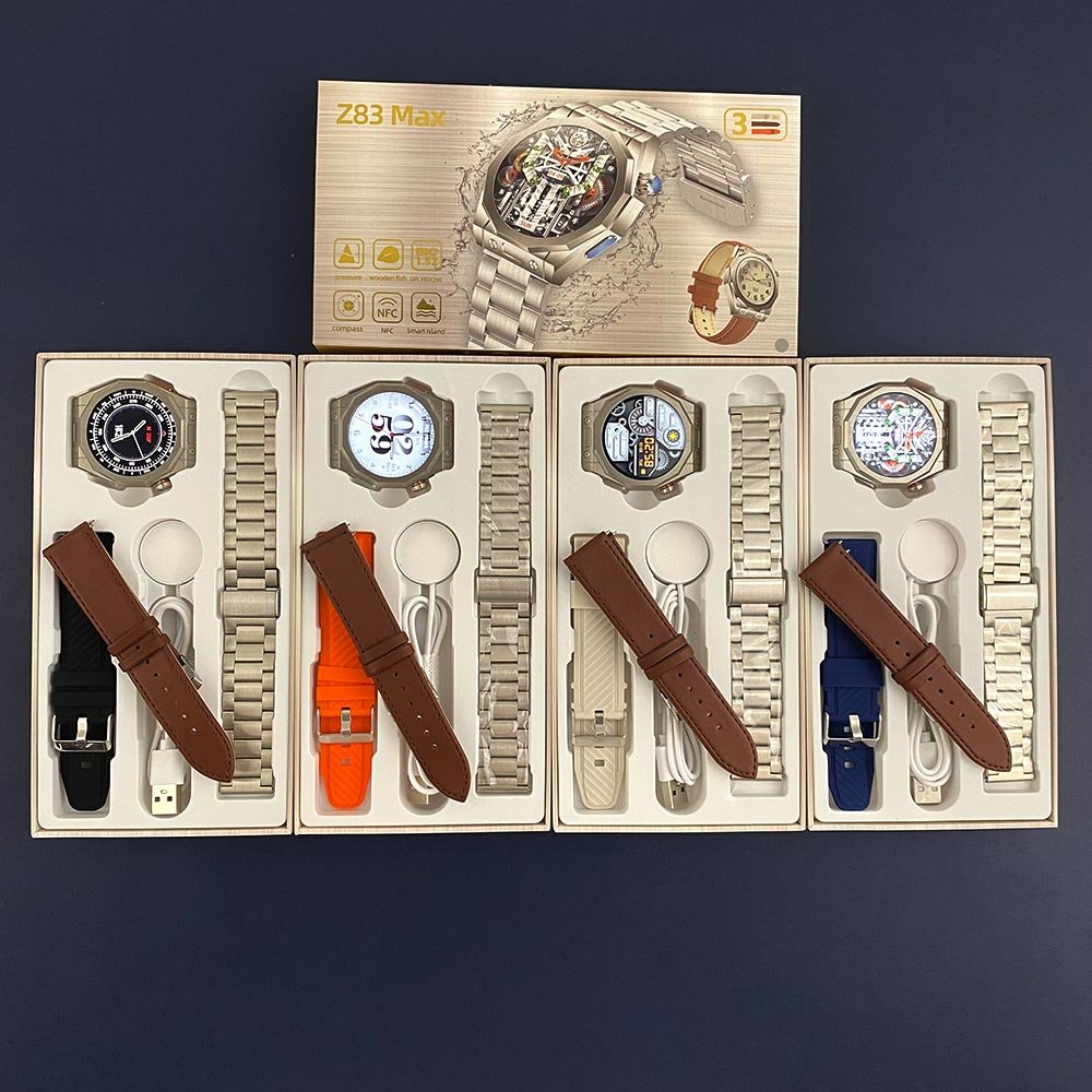 3 In1 Sport Smartwatch Z83Max Fitness Tracker Watch Sport NFC BT Call Reloj Inteligente Smart Watch Z83 Max Smartwatch Watches